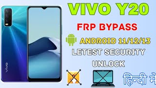 vivo y20 frp bypass| vivo y20 frp bypass 2023 |vivo y20 frp bypass Android 12 ||without pc