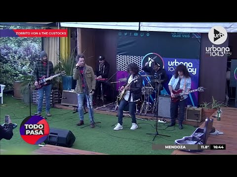 Zorrito Von Quintiero & Los Gustocks, un gran momento musical en #TodoPasa