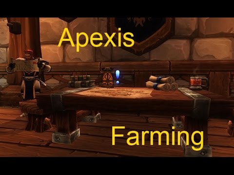 World of Warcraft Warlord of Draenor Apexis Farming