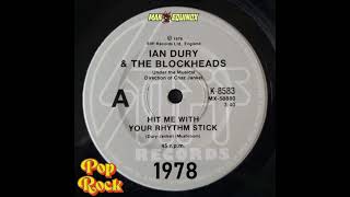 Ian Dury &amp; The Blockheads -  Hit Me With Your Rhythm Stick - 1978 - Pop Rock, New Wave