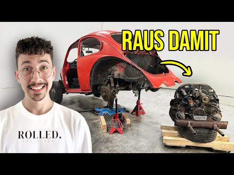 RISKANTER MOTOR AUSBAU am VW Käfer! | VW Käfer Restauration Teil 2