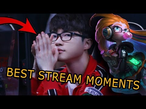 FAKER ZOE MAIN | Best Stream Moments | LoL