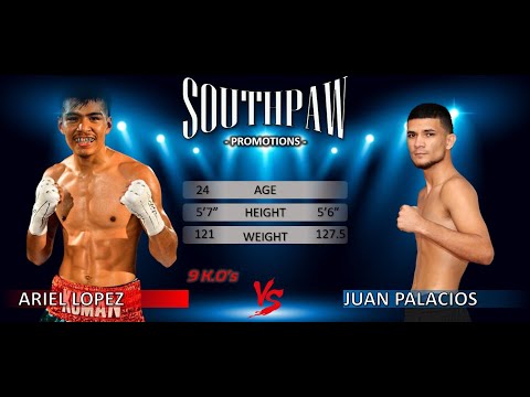 Ariel Lopez vs Juan Palacios 2/20/2021