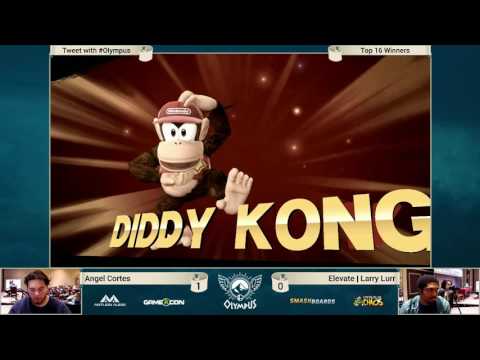 Olympus - Angel Cortez (Diddy Kong) vs Larry Lurr (Fox) - SSB4 Winners - Smash Wii U
