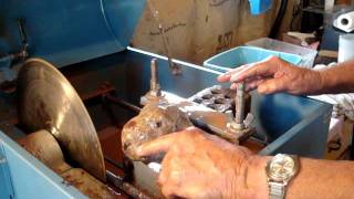Cutting Pudding Stones Cutting Pudding Stones