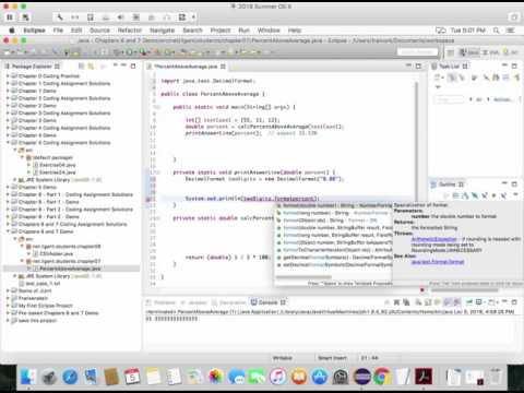 Tutorial Java Chapter 7 Demo Percentaboveaverage