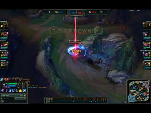 Bug League of Legends Kayn vs Master Yi