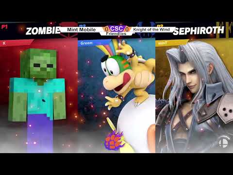 Clocktower Smash 103 - Big Heavy Smash - Knight, minT, Greem, CPU - SSBU