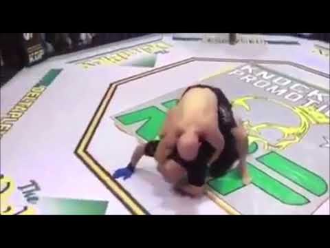 FIGHTER CHOKE A JUDGE IN MMA FIGHT