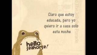Can Let You Go-Hello Seahorse  [Traducido]