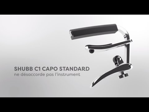 Capodastre SHUBB pour guitare acoustique et électrique (video Algam Webstore)