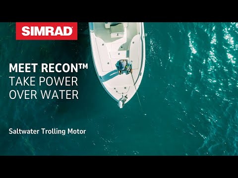 Meet Simrad® RECON™ | FreeSteer™ Joystick + GPS Precision