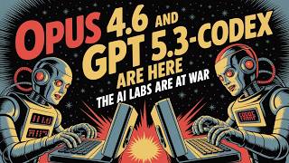 Opus 4.6 and ChatGPT 5.3-Codex Are Here and the Labs Are at War