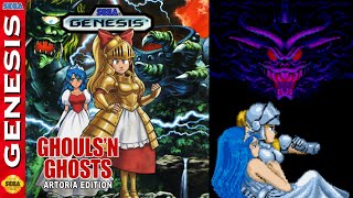 Ghouls 'n Ghosts - Artoria Edition | Sprite Hack (Sega Genesis)