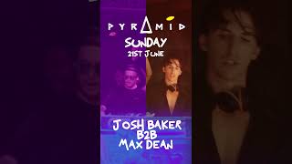 Josh Baker B2B Max Dean at Amnesia Ibiza shorts joshbaker maxdean