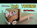 Cara Membuat Truk Towing Dari Kardus Truk Oleng