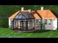 Cottage Animation - Monarch Moveable Glass Walls
