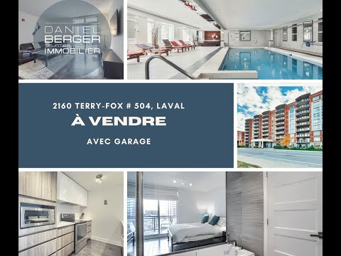 Bienvenue dans notre visite virtuelle du 2160 Terry-Fox # 504, Laval