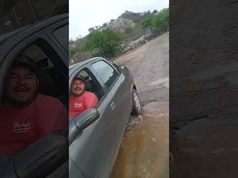 passagem molhada divisa Paraíba com Rio Grande do Norte Rio Calabouço Araruna passa fica