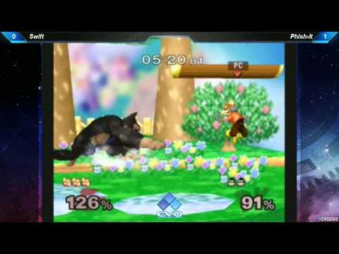 EVO 2013 SSBM Pools A59 - Swift (Fox) vs Phish It (Donkey Kong)