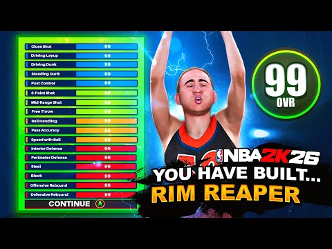 6'10 RIM REAPER BUILD – Elite-Dunker und -Verteidiger in NBA 2K26!