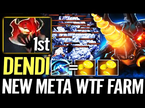 🔥 DENDI NEW META Magnus MoM 1st Item — WTF Biggest Stack Fast Farm GODLIKE Dota 2 Pro