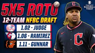 NFBC Rotowire Online Championship! 12-Team Roto Draft Breakdown I Fantasy Baseball Advice