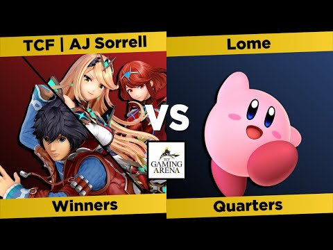 TCF Smash 7 Winners Quarters - AJ Sorrell (Pyra/Mythra, Shulk) vs Lome (Kirby) - SSBU Tournament