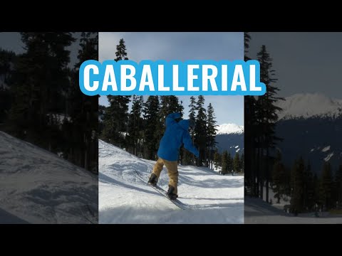 Cноуборд Trick Tip: Caballerial