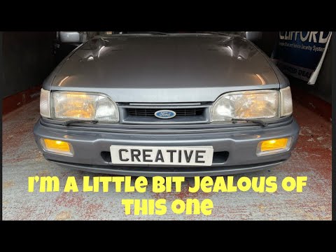 CCS Creative Car Sounds - FORD SIERRA COSWORTH Rare to see them in this good condition, lucky owner!