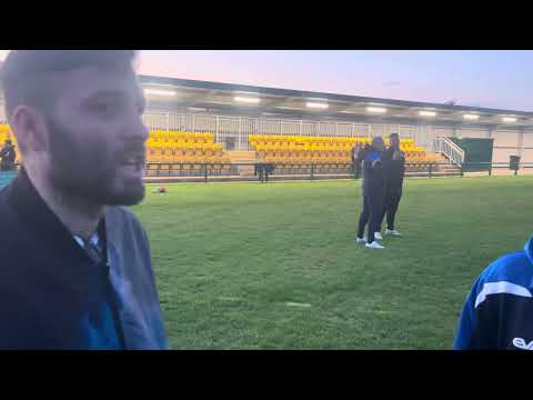 Tommy Brookbanks - Post-match v Hucknall Town (Pre-season)