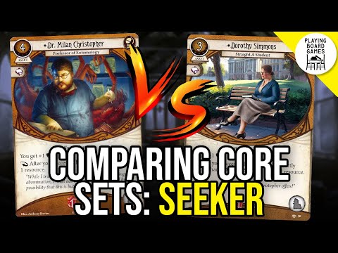 Which is a healthier core set for Seeker, Revised Core or Core 2026? (ARKHAM HORROR: THE CARD GAME)