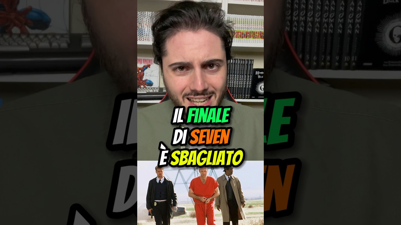 IL FINALE DI SEVEN È SBAGLIATO! #seven #davidfincher #bradpitt #cinema #film #shorts #movie #movies