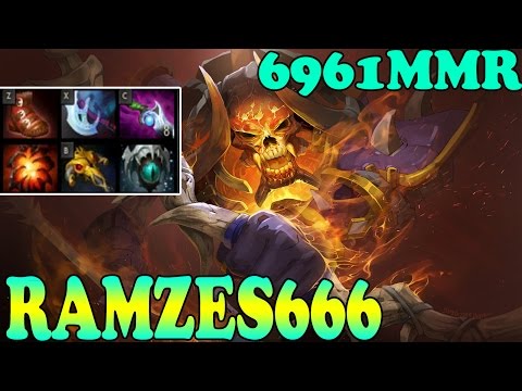 Dota 2 - RAMZES666 6961 MMR Plays Clinkz Vol 1# - Ranked Match Gameplay!