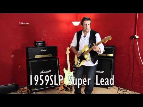 Marshall Amp Comparison  SLP1959 v JCM800 by The Clan's Craig McDonald July 2012