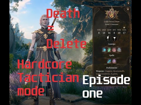 BG3 Hardcore Tactician Ep1