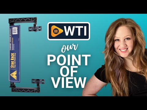 Stak Rack | Cabinet Bracket Attachment | 6 in 1 Painter's Accessory Tool | Stacking Design | Paint Kitchen Cabinet Doors | Interior or Exterior | for Contractors & Homeowners | Set of 2 Cabin - WTI product video review
