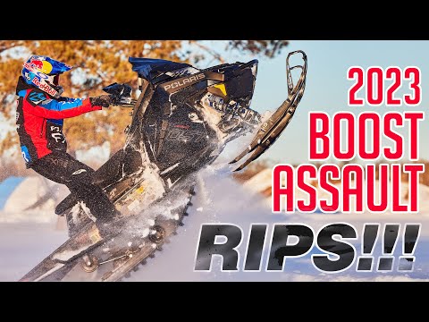 2023 POLARIS BOOST SWITCHBACK ASSAULT FIRST RIDE