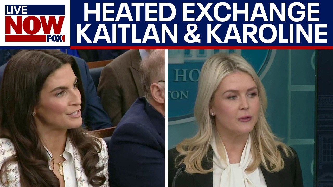 HEATED argument between Kaitlan & Karoline over reports of dead soldiers