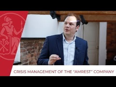Crisis management fundamentals from the Amrest CEO