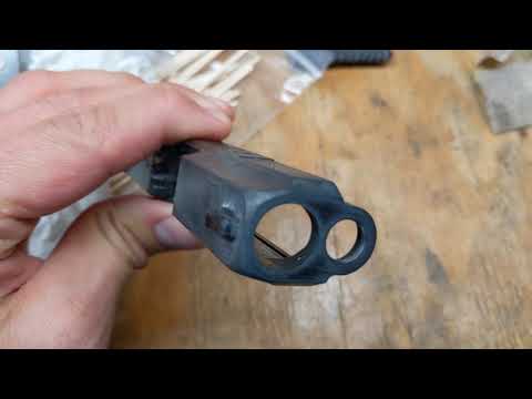 Refinishing Pistol with Birchwood Casey Super Blue
