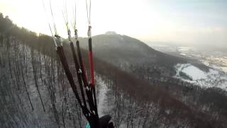preview picture of video 'Besser wie nix - Paragliding Neuffen Nord und West Dezember 2012'