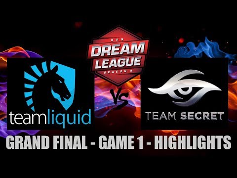 SECRET VS LIQUID - GRAND FINAL, GAME 1, BO5 - HIGHLIGHTS!! [DreamLeague Season 8]