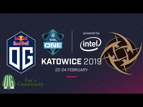 OG vs NiP - Game 2 - ESL One Katowice 2019 - Playoff.