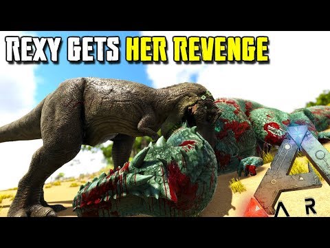 REXY GETS HER REVENGE...OF A SORT | JURASSIC ARK | ARK SURVIVAL EVOLVED [EP95]