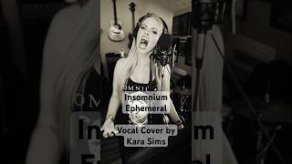 @insomniumofficial #ephemeral by @KaraSimsMusic #metal #metalhead #vocalcover #cover #insomnium