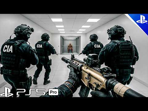 THE CIA WILL RESCUE YOU FROM THE WORLD'S MOST SECURE PRISON - Call of Duty / PS5 (REALISM)