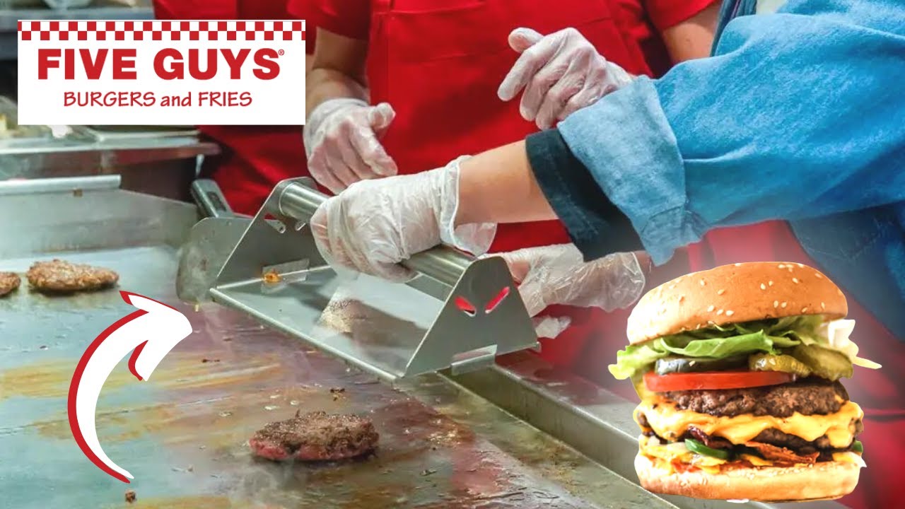 How Five Guys Burgers are Made | Inside the Kitchen