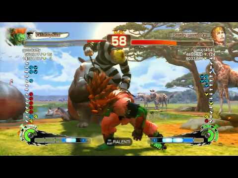 SSF4-AE: gotokaffy [Blanka] vs gjmajt4649 [Cody]