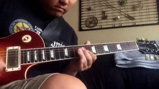 Video thumbnail for Gibson Les Paul into a Bad Cat Cougar 15 by David Feily Music